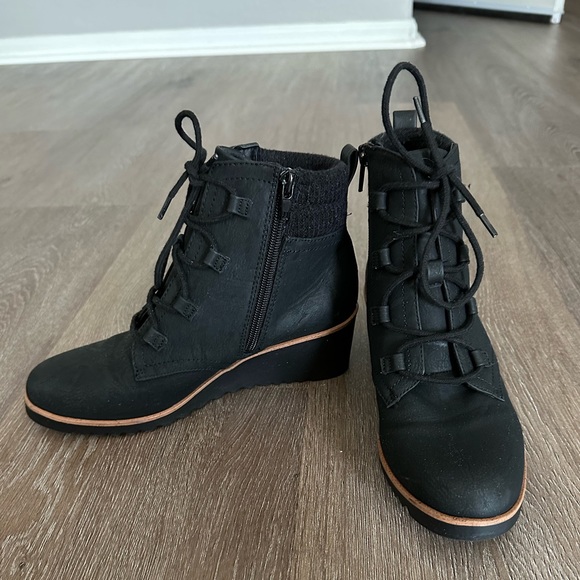 LifeStride Zone Wedge Boots Size 6.5 - Picture 5 of 9